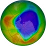 Antarctic Ozone 2007-10-13